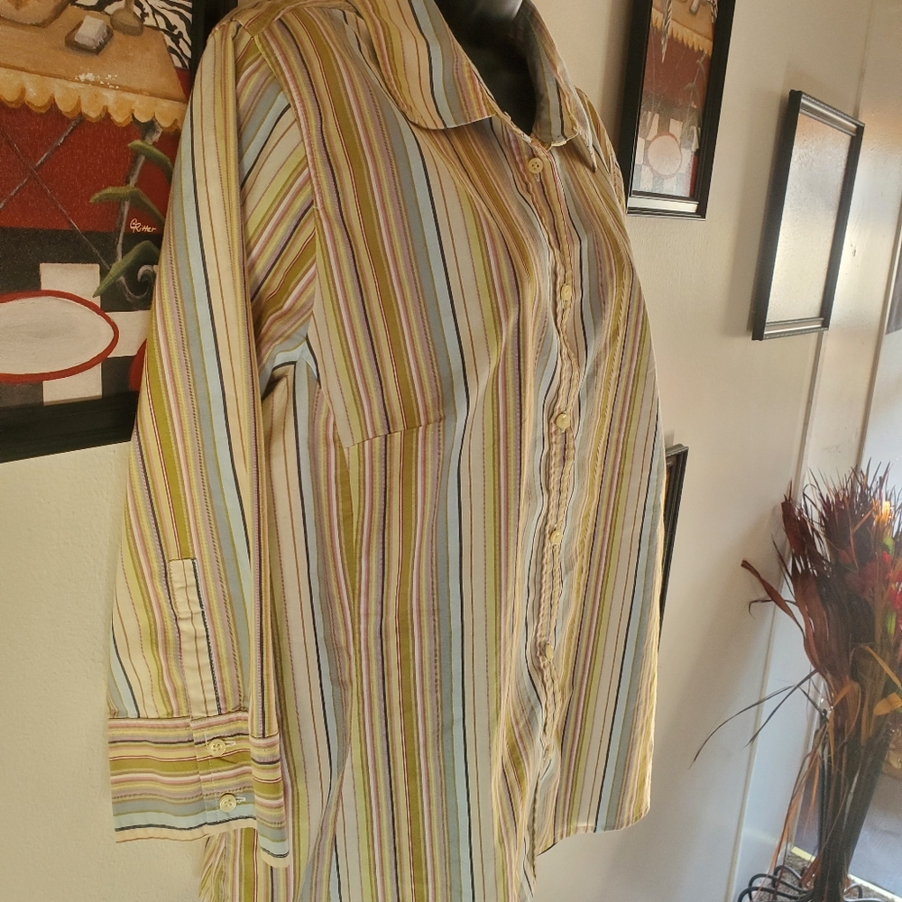 5/$20 Plus size Merona button down - Picture 6 of 8